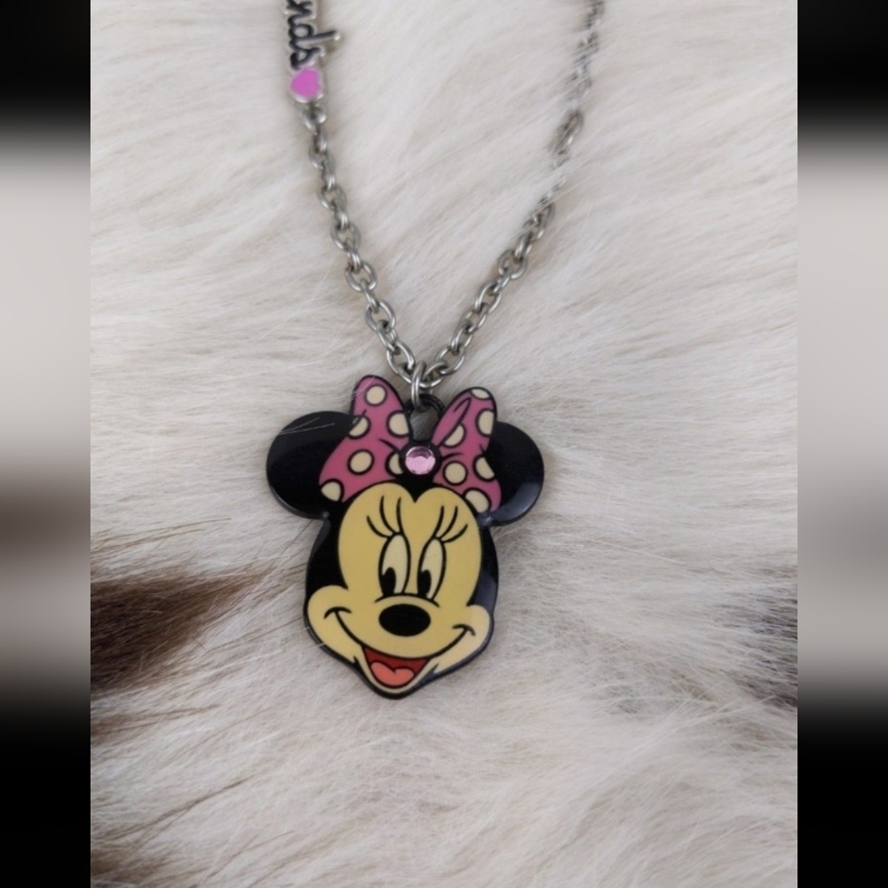 Minnie Mouse Pendant Necklace